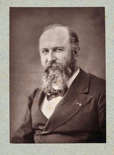 Portrait of Félix de Vuillefroy-Cassini (1841-1916), 1882. Creator: Godet, Anatole Louis (1839-1887)