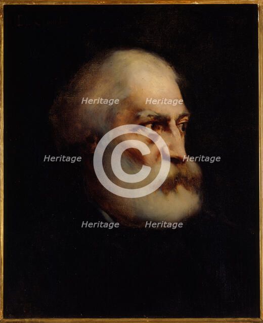 Portrait of Félix Pyat (1810-1889), journalist and politician, 1888. Creator: Edouard Chantalat.