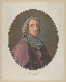 Portrait of Fénelon, 1793. Creator: Pierre Michel Alix