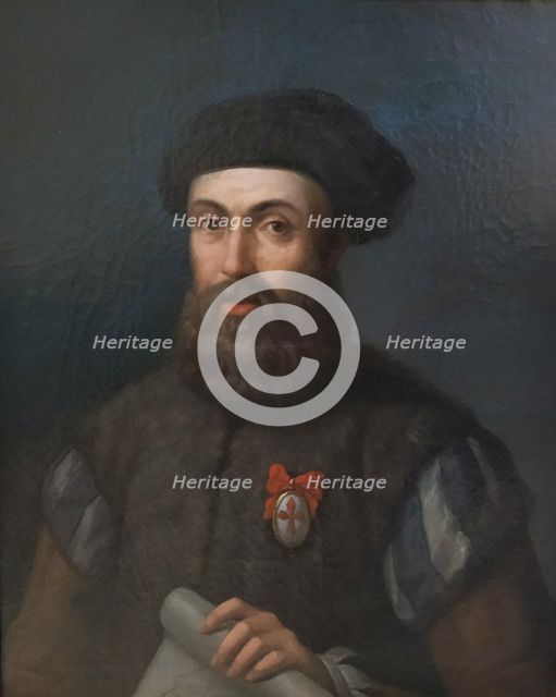Portrait of Ferdinand Magellan, 19th century. Creator: Anonymous.