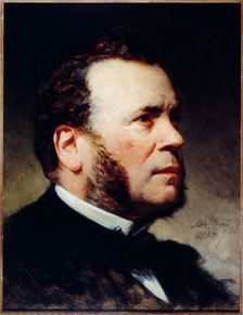 Portrait of Ferdinand Barrot (1806-1883), politician, 1867. Creator: Adolphe Yvon