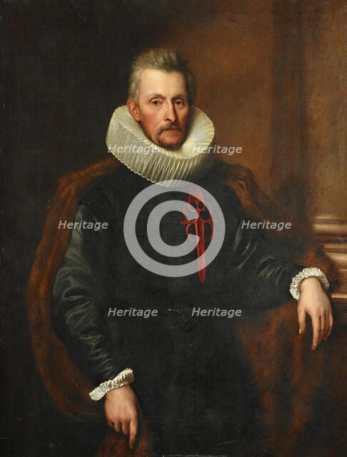 Portrait of Ferdinand de Boisschot, Baronet of Saventhem (1571-1649), as Knight of the Order of Sant Creator: Dyck, Sir Anthony van (1599-1641).
