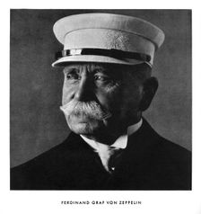 Portrait of Ferdinand, Graf von Zeppelin, early 20th century (1933)