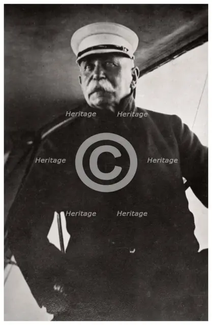 Portrait of Ferdinand, Graf von Zeppelin, early 20th century (1933). Artist: Unknown