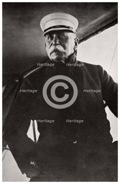 Portrait of Ferdinand, Graf von Zeppelin, early 20th century (1933). Artist: Unknown