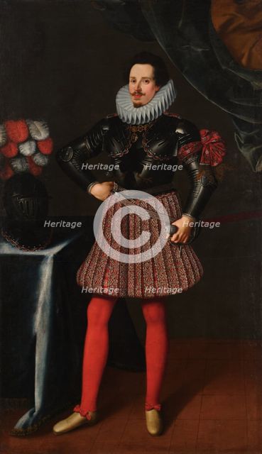 Portrait of Ferdinand I Gonzaga (1587-1626), Duke of Mantua, c1617. Creator: Titi (Tito), Tiberio (1578-1637).