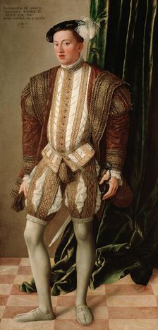 Portrait of Ferdinand II (1529-1595), Archduke of Austria, 1548