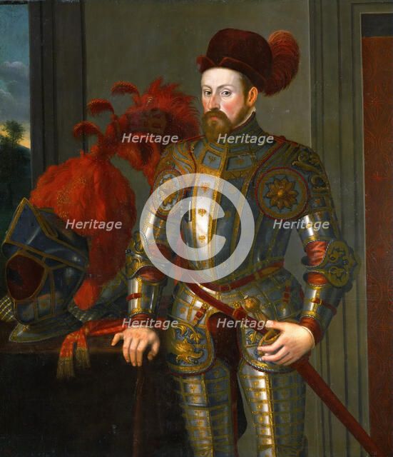 Portrait of Ferdinand II (1529-1595), Archduke of Austria, c. 1550.