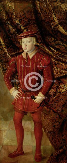 Portrait of Ferdinand II (1529-1595), Archduke of Austria, c.1540.