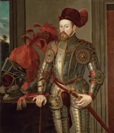 Portrait of Ferdinand II (1529-1595), Archduke of Austria, ca 1557