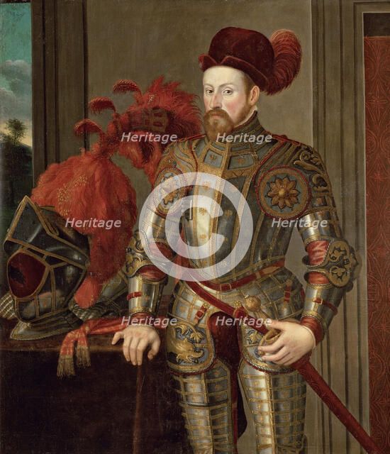 Portrait of Ferdinand II (1529-1595), Archduke of Austria, ca 1557.