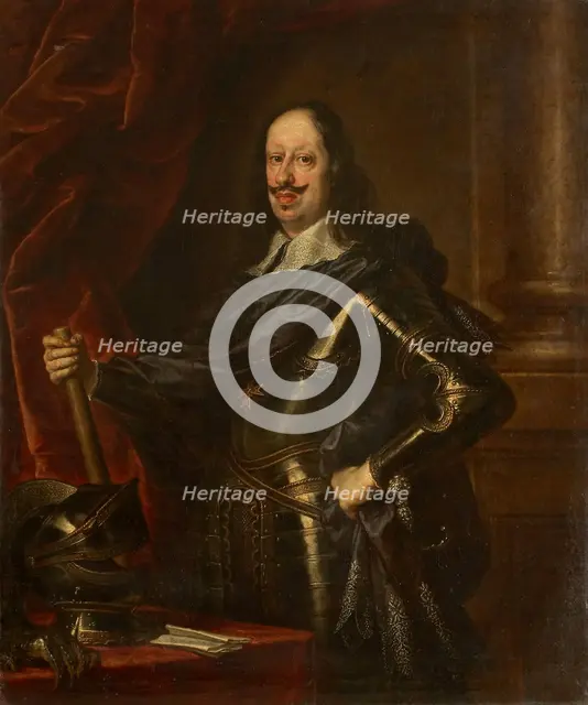 Portrait of Ferdinand II. De'Medici (1610-1670), Archduke of Tuscany, 1673. Creators: Justus Sustermans, Workshop of Justus Sustermans.