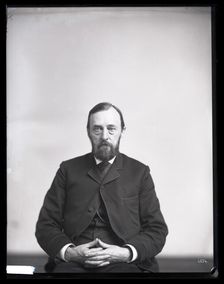 Portrait of Ferdinand Vandeveer Hayden (1829-1887), 1880s. Creator: United States National Museum Photographic Laboratory