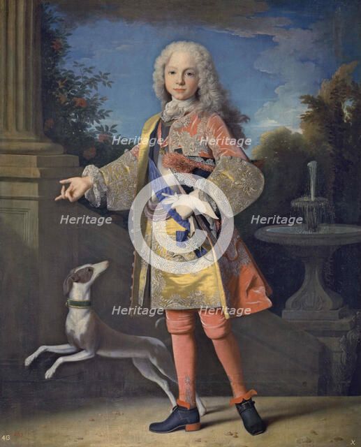 Portrait of Ferdinand VI of Spain (1713-1759), ca 1723. Creator: Ranc, Jean (1674-1735).