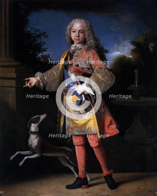 Portrait of Ferdinand VI as a Boy, c1723. Creator: Jean Ranc.