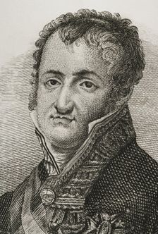 Portrait of Ferdinand VII (1784-1833), King of Spain (1808-1833), 1842. Creator: Jose Gomez