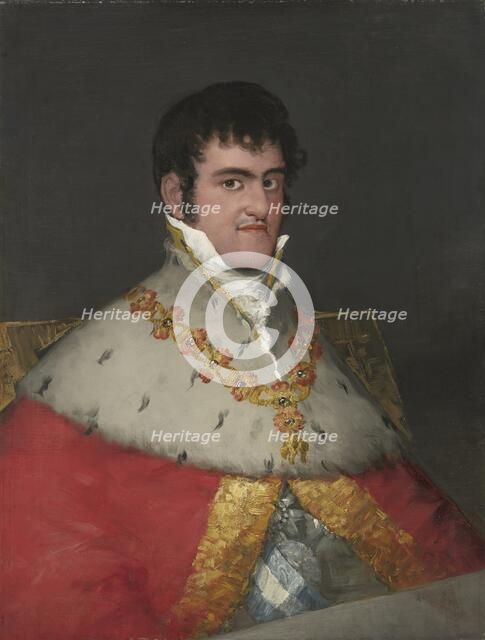 Portrait of Ferdinand VII, 1814. Creator: Francisco Goya.