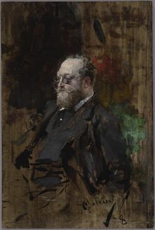 Portrait of Ferdynand Bryndza (1837-1891), 1878. Creator: Giovanni Boldini