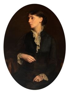 Portrait of Fidelia Bridges, n.d. Creator: Oliver Ingraham Lay