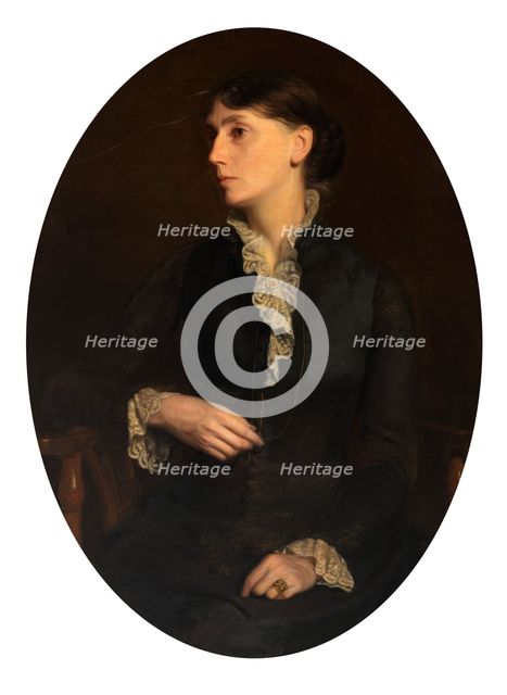 Portrait of Fidelia Bridges, n.d. Creator: Oliver Ingraham Lay.