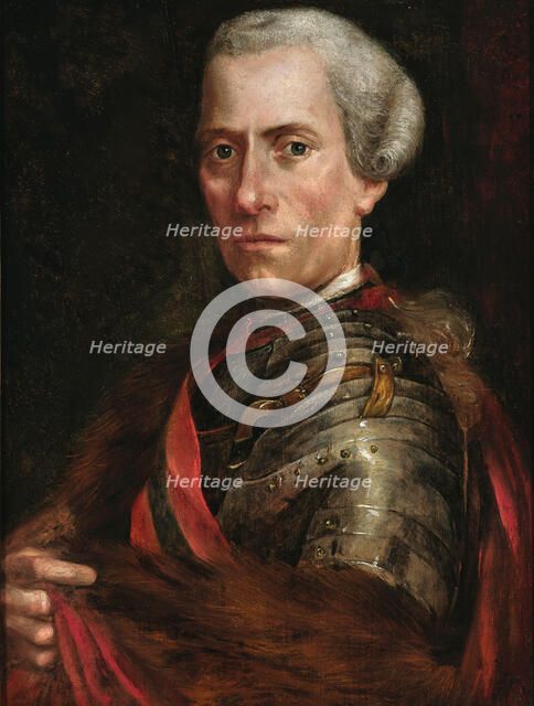 Portrait of Field Marshal Baron Ernst Gideon von Laudon (1717-1790), c1780. Creator: Anonymous ().
