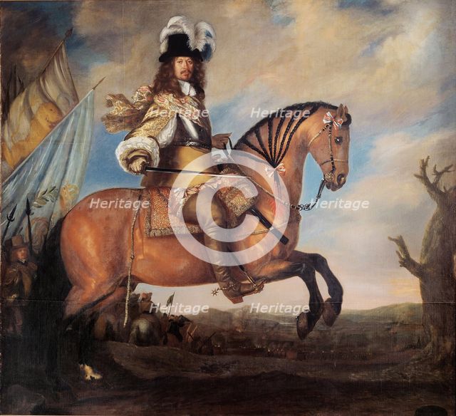 Portrait of Field Marshal Carl Gustaf Wrangel (1613-1676), 1652. Artist: Ehrenstrahl, David Klöcker (1629-1698)