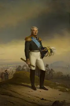 Portrait of Field-Marshal Count Fabian Osten-Sacken, 1869. Creator: Georg von Bothmann