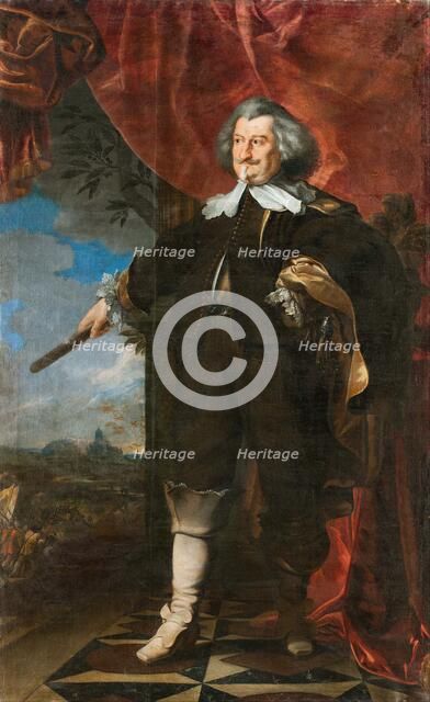 Portrait of Field Marshal Count Rudolf von Colloredo (1585?1657), c1645.