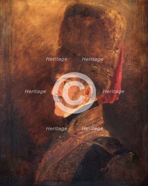Portrait of Field Marshal Henry William Paget, 1st Marquess of Anglesey, British soldier, 1821.   Artist: Jan Willem Pieneman.