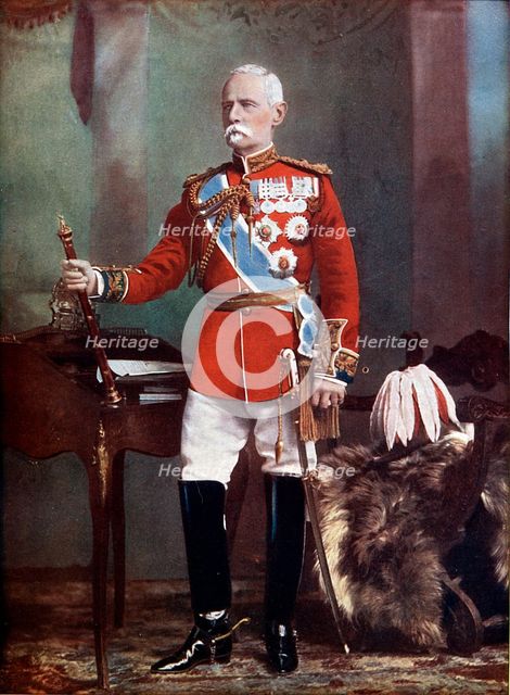 Portrait of Field-Marshal Lord Roberts, VC, KP, GCB, GCSI, GCIE, 1900.  Creator: Lafayette.