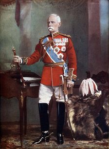Portrait of Field-Marshal Lord Roberts, VC, KP, GCB, GCSI, GCIE, 1900. Creator: Lafayette
