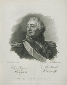 Portrait of Field Marshal Prince Mikhail Kutuzov (1745-1813), 1813