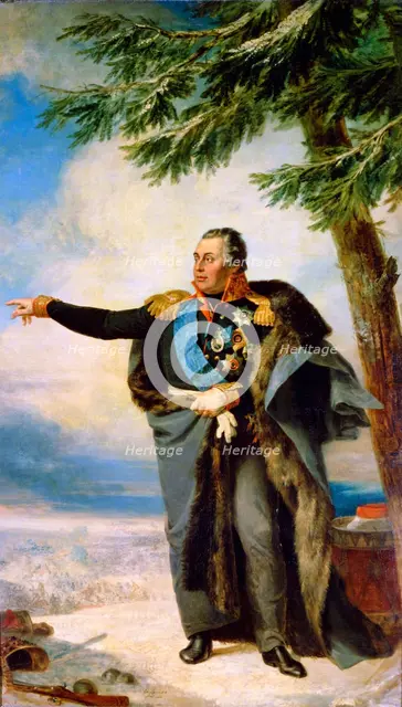 'Portrait of Field Marshal Prince Mikhail Kutuzov', 1829. Artist: George Dawe