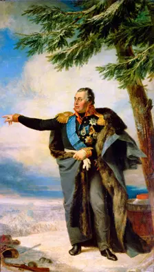 Portrait of Field Marshal Prince Mikhail Kutuzov 1829. Artist: George Dawe