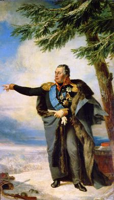 Portrait of Field Marshal Prince Mikhail Kutuzov 1829. Artist: George Dawe