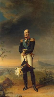 Portrait of Fieldmarshal Mikhail B. Barclay de Tolly (1761-1818), 1829. Creator: George Dawe
