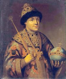 Portrait of Fiodor Alexeyevich Romanov, (1670s), 1825. Creator: Unknown