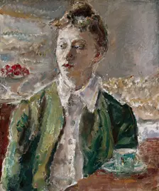 Portrait of Flora Robson, c1933-1934. Creator: Ethel Walker