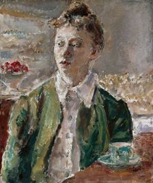 Portrait of Flora Robson, c1933-1934. Creator: Ethel Walker