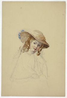 Portrait of Florence Seymour, n.d. Creator: Elizabeth Murray