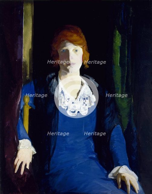 Portrait of Florence Pierce, 1914. Artist: Bellows, George (1882-1925)