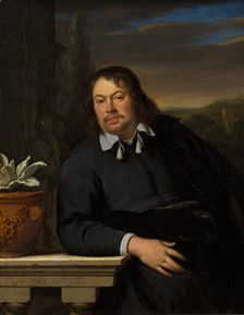 Portrait of Florentius Schuyl (1619-1669). Creator: Frans van Mieris I