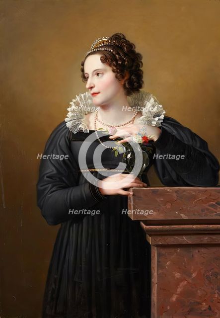 Portrait of Florentina Troclet-Fautz, 1815. Creator: Johann Peter Krafft.