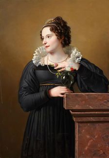 Portrait of Florentina Troclet-Fautz, 1815. Creator: Johann Peter Krafft