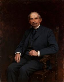 Portrait of Florian Ziemialkowski, 1897. Creator: Zygmunt Ajdukiewicz
