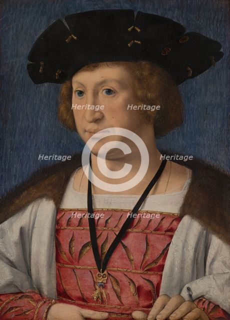 Portrait of Floris van Egmond (1469-1539). Creator: Jan Gossaert.
