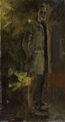 Portrait of Floris Verster, c.1880-c.1923. Creator: George Hendrik Breitner