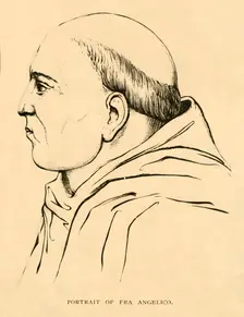 Portrait of Fra Angelico 1881. Creator: Unknown