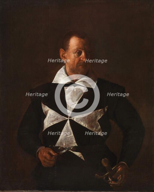 Portrait of Fra Antonio Martelli (Knight of Malta), 1608.