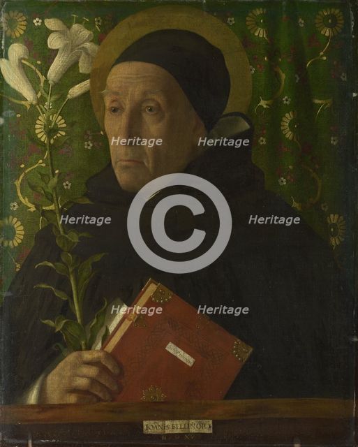 Portrait of Fra Teodoro of Urbino as Saint Dominic, 1515. Artist: Bellini, Giovanni (1430-1516)